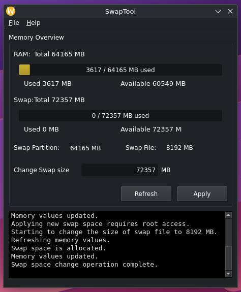 SwapTool by AAZH in Dark mode